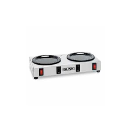 Bunn WX2-Low Profile Double Coffee Warmer, 0 6310.0004